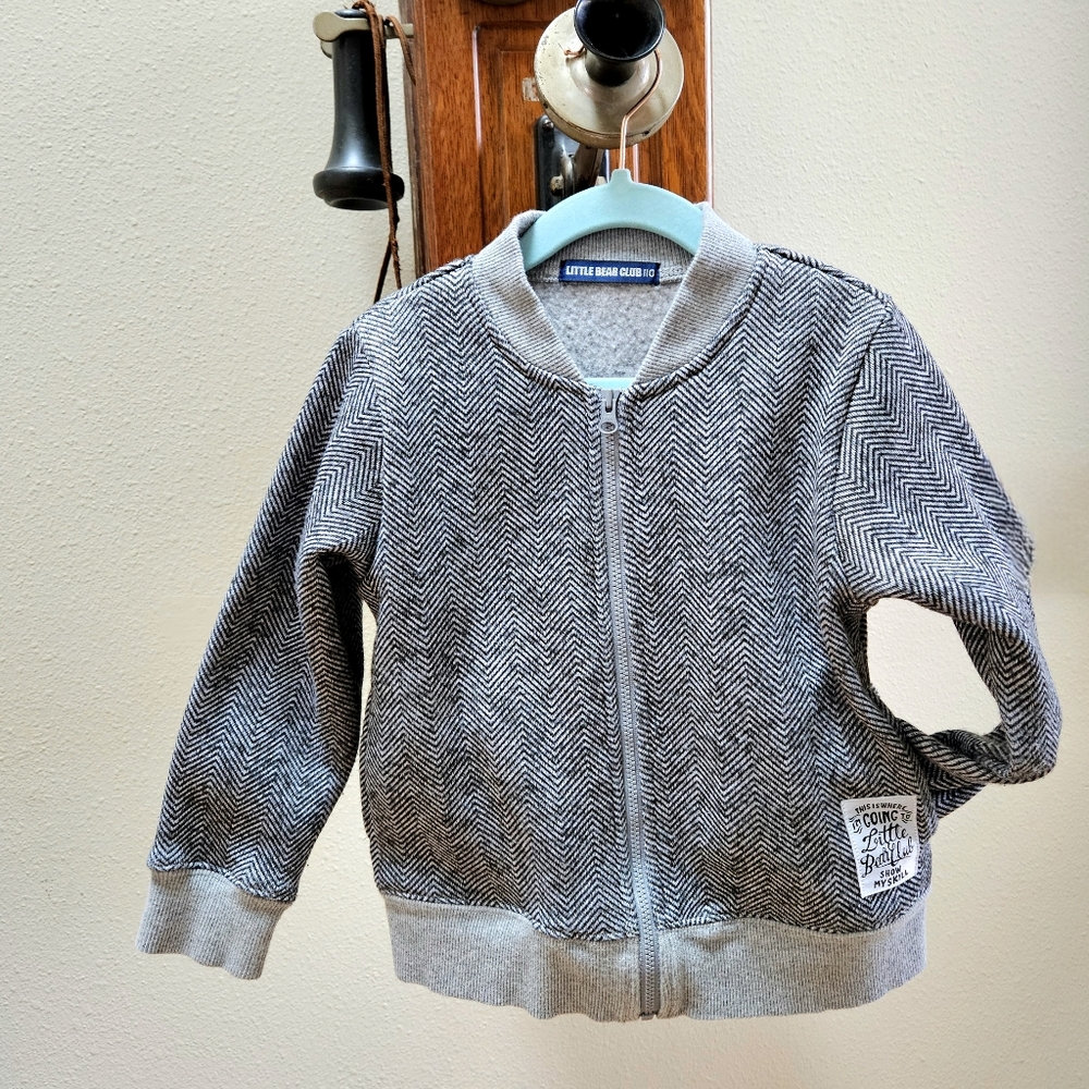 RARE Little Bear Club Custom Designed Zipup Jacket